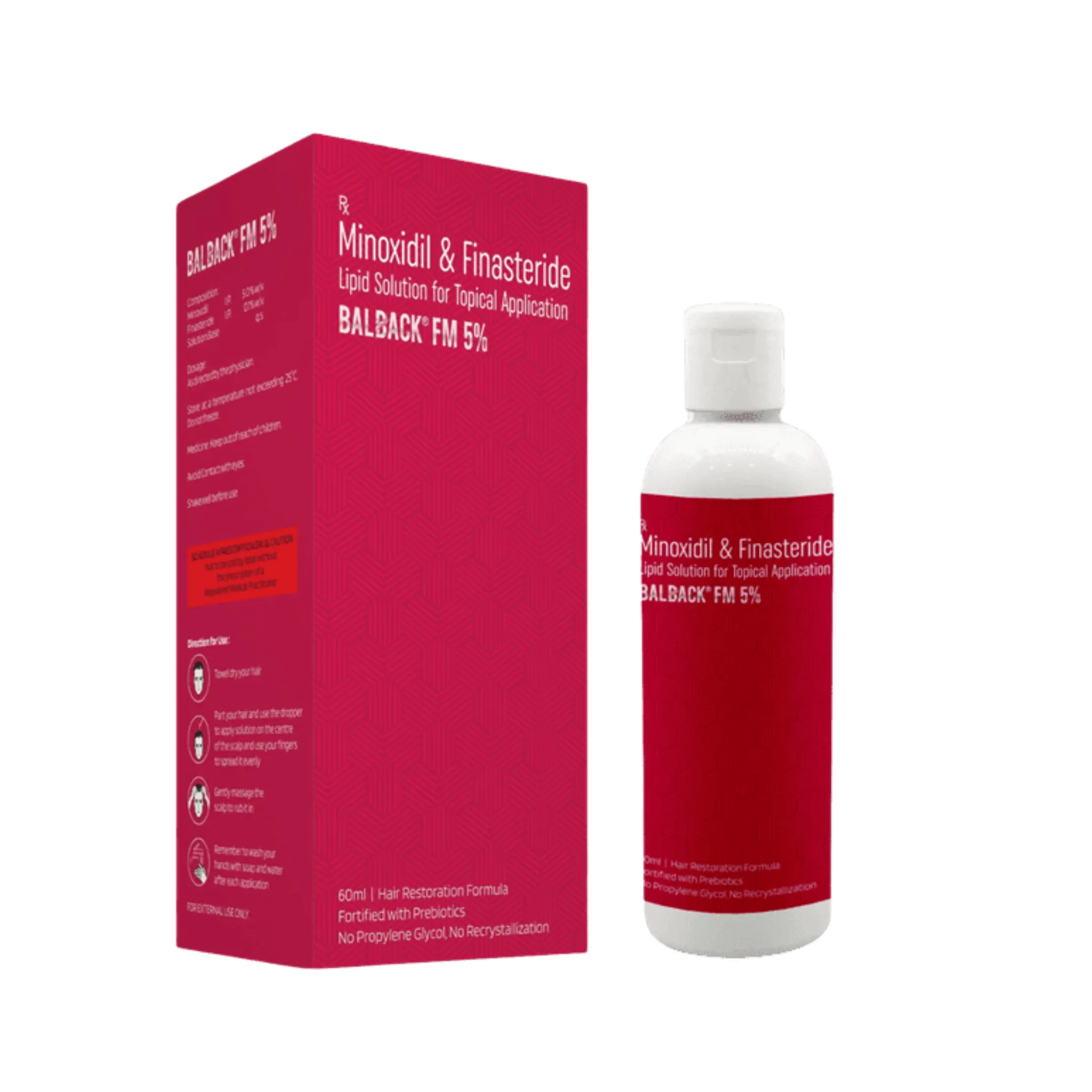 Balback Minoxidil & Finasteride 5%